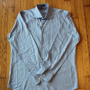 Peter Millar mens long sleeve dress shirt size M